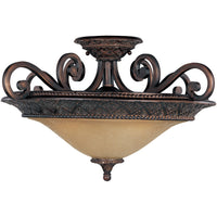 Symphony 3-Light Semi-Flush Mount