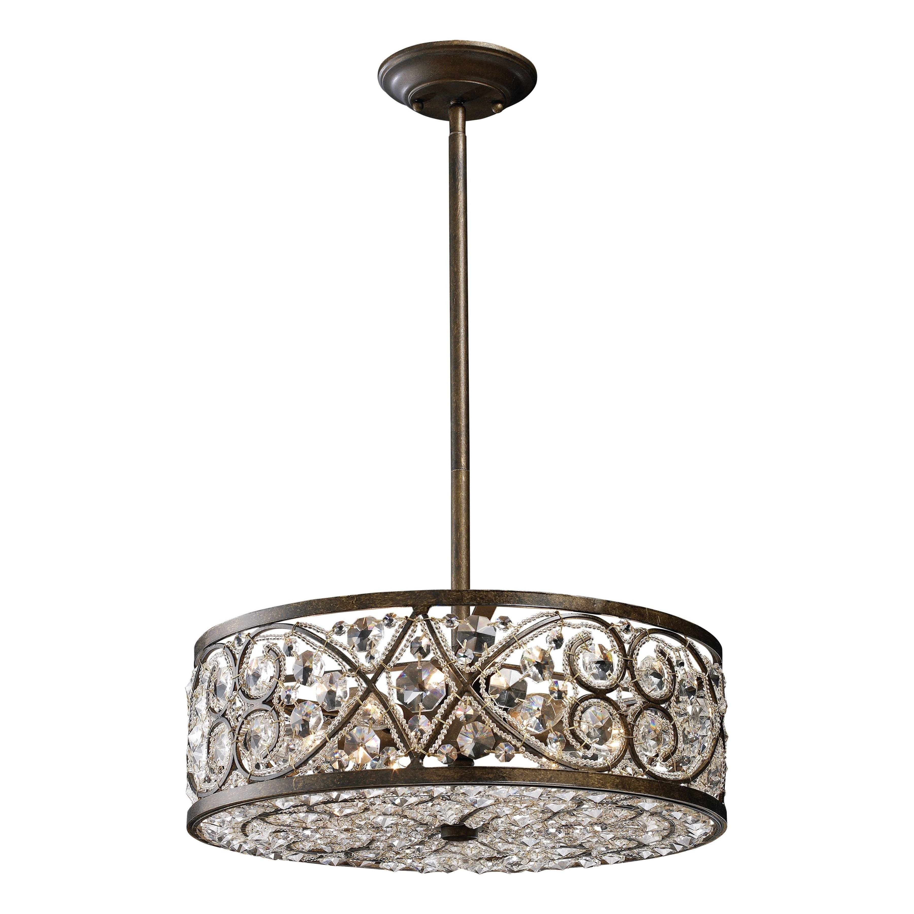 Amherst 17" Wide 6-Light Chandelier