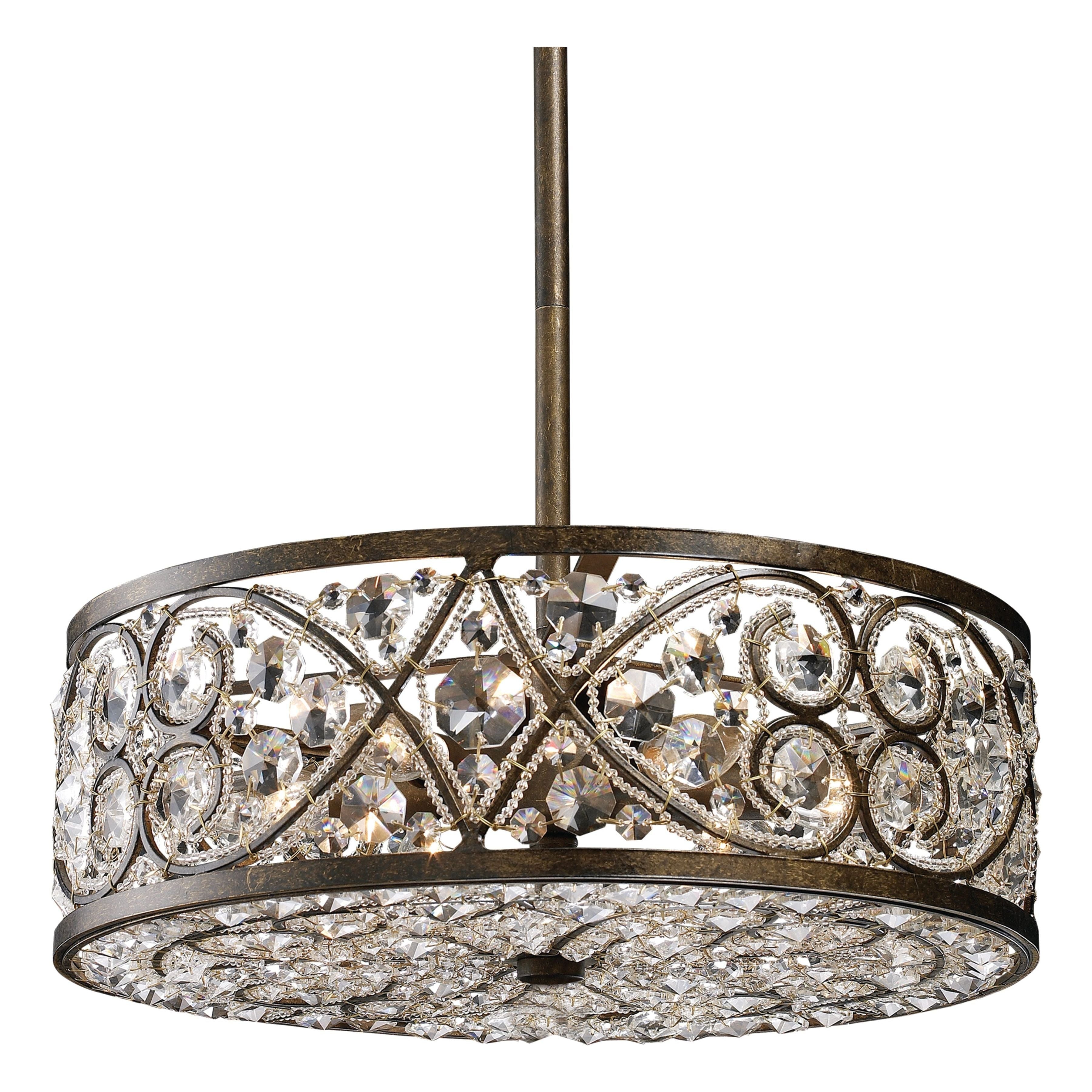 Amherst 17" Wide 6-Light Chandelier