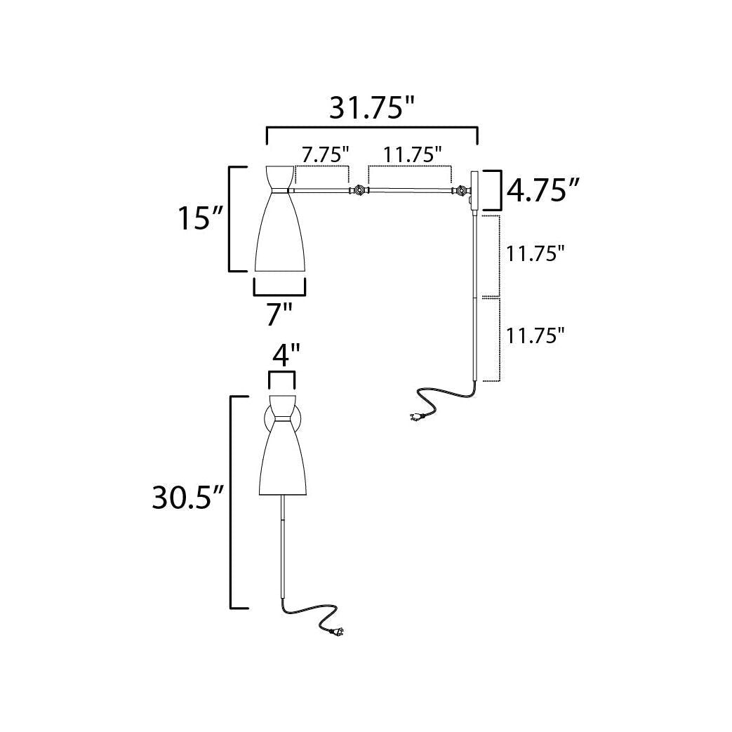 Carillon Articulating Wall Sconce