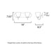 Axis 2-Light Strip Bath Vanity