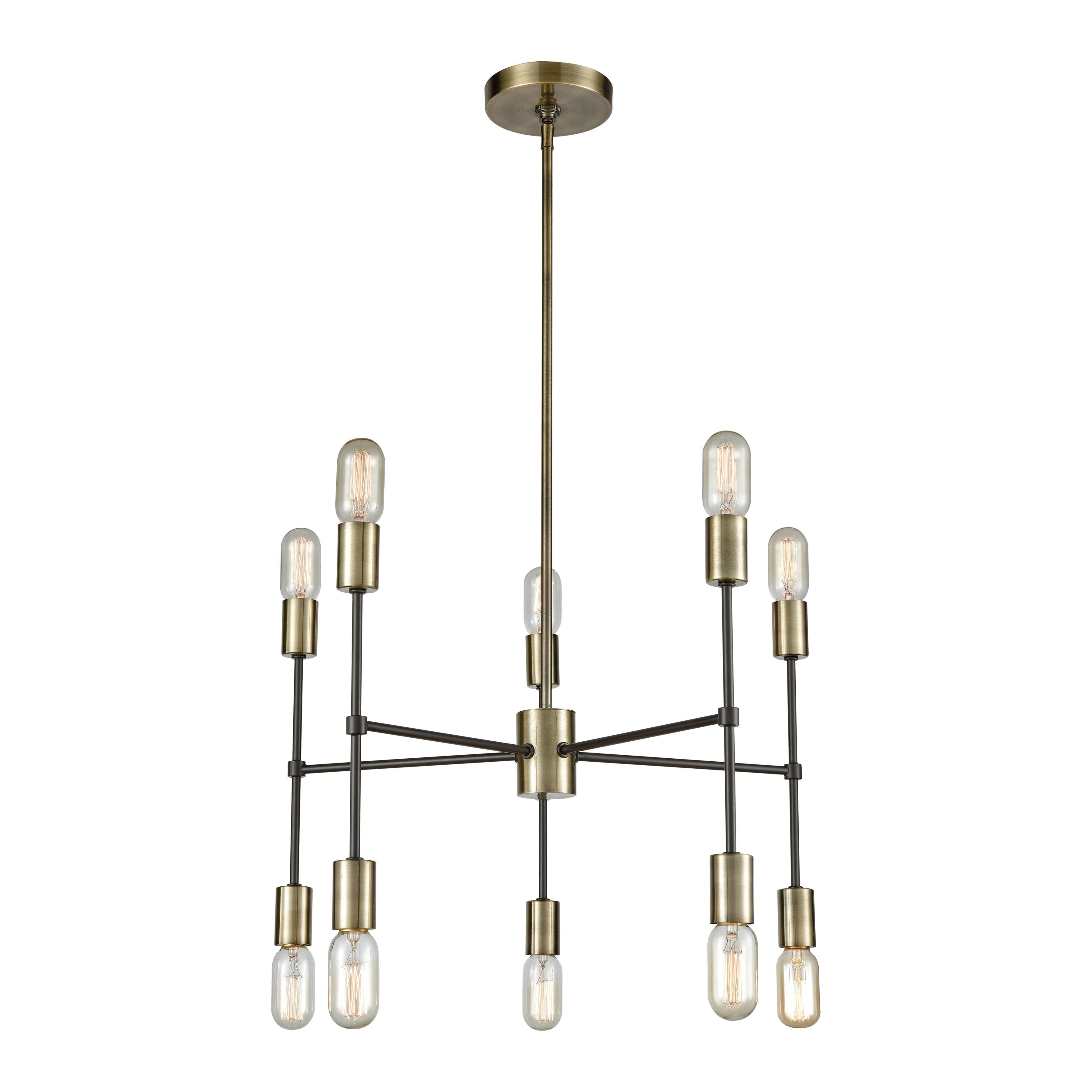 Up Down Century 24" Wide 10-Light Chandelier