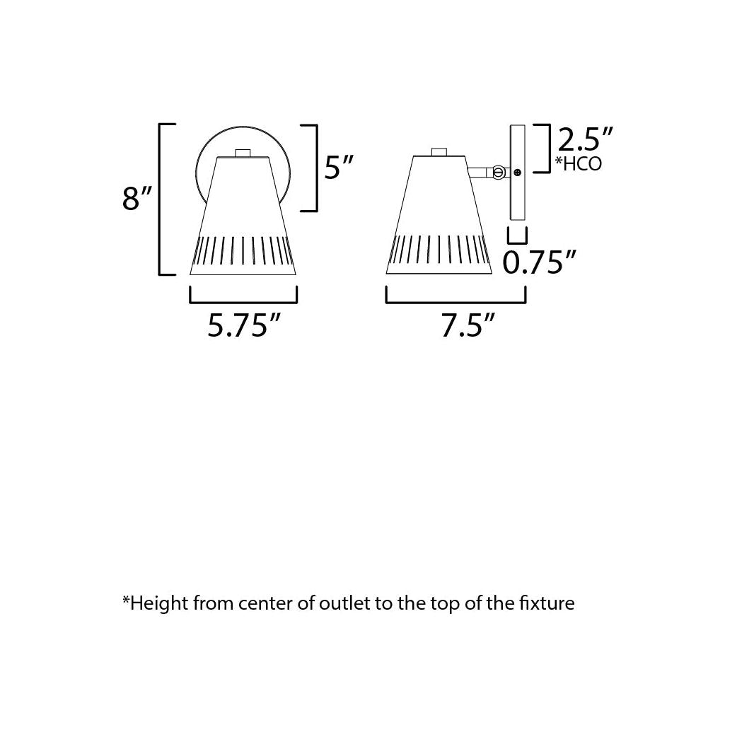 Helsinki 1-Light Wall Sconce