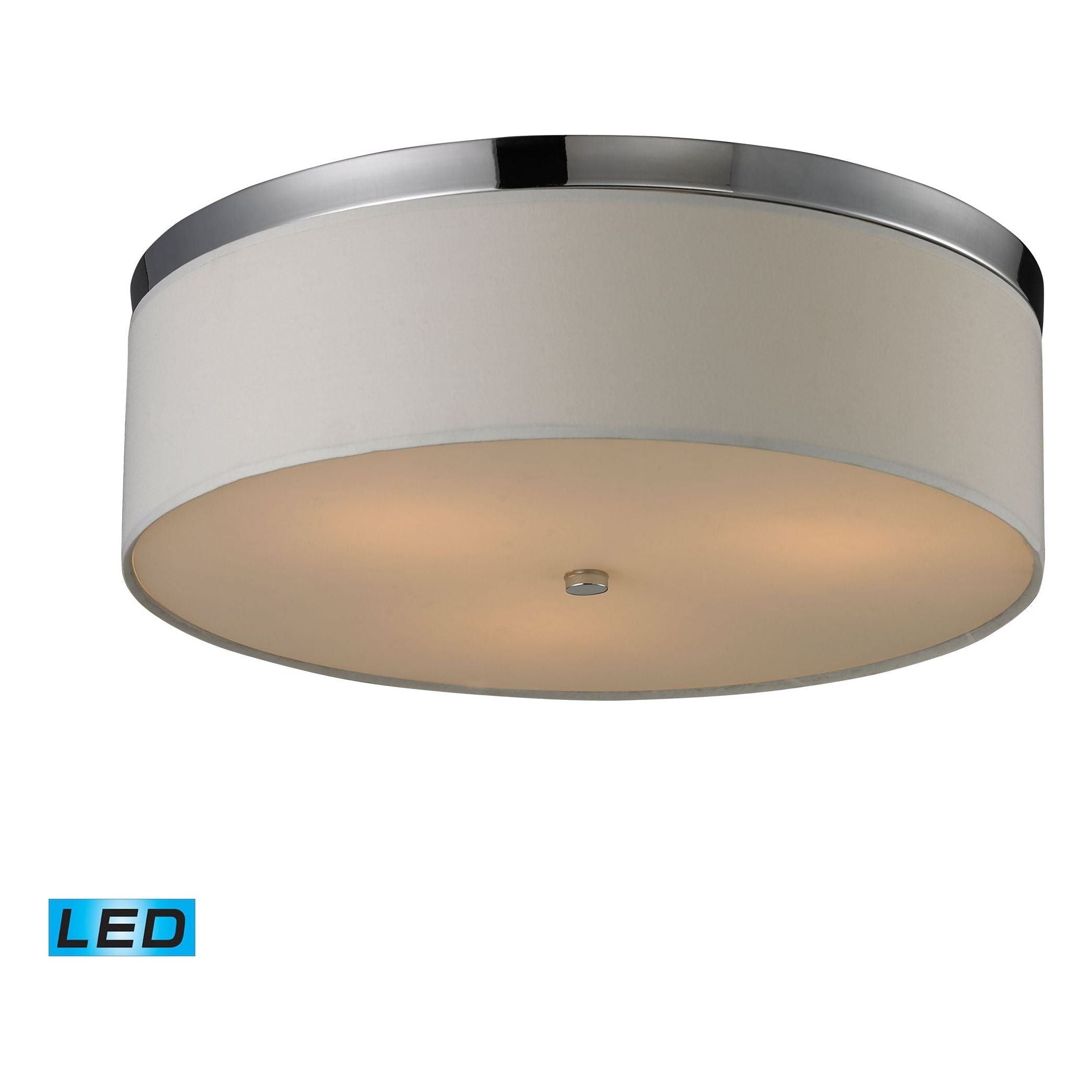 Flushmounts 17" Wide 3-Light Flush Mount