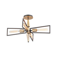 Wings 4-Light Flush Mount
