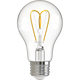 LED 5.5W A19-R 3000K (Curved Filament)