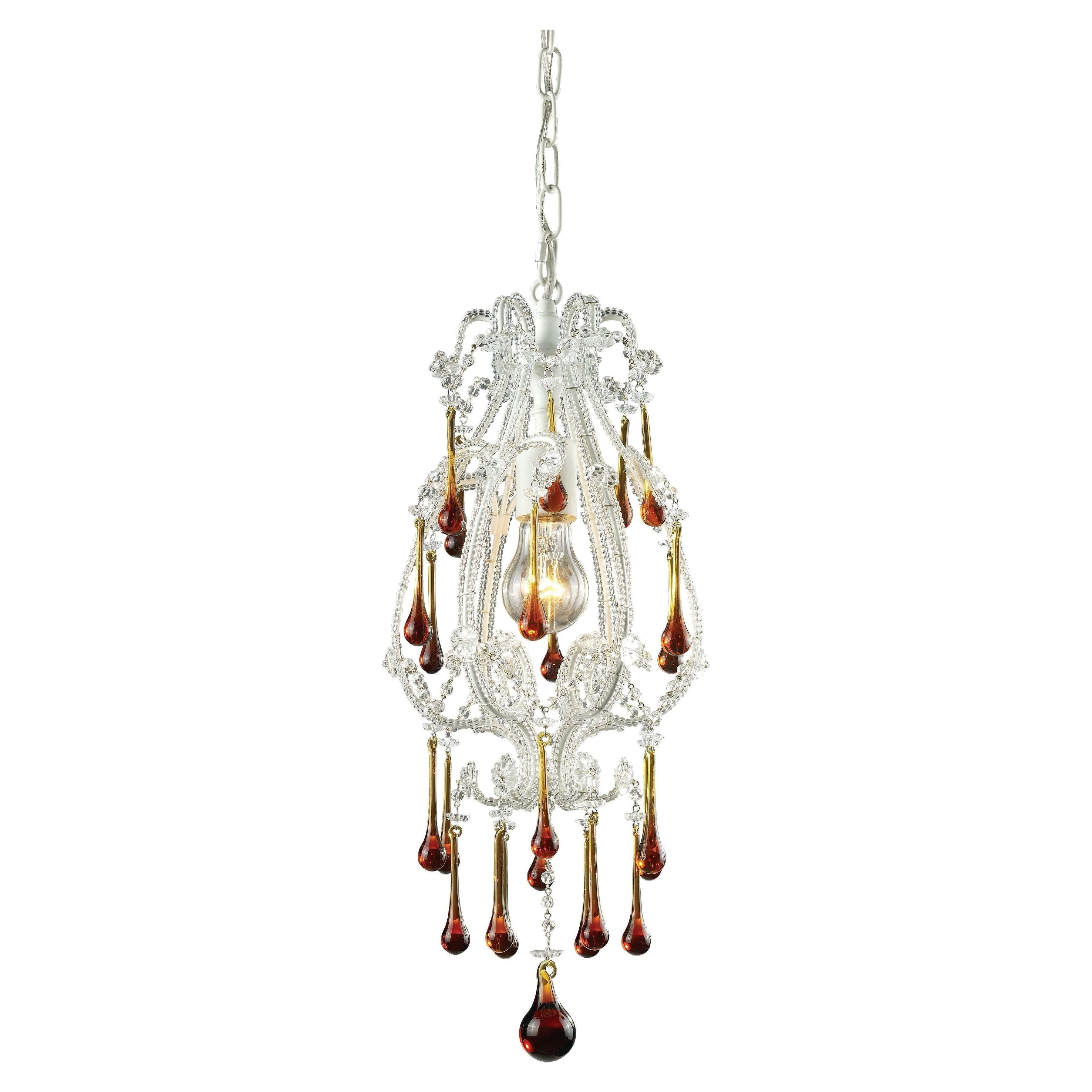 Opulence 8" Wide 1-Light Mini Pendant