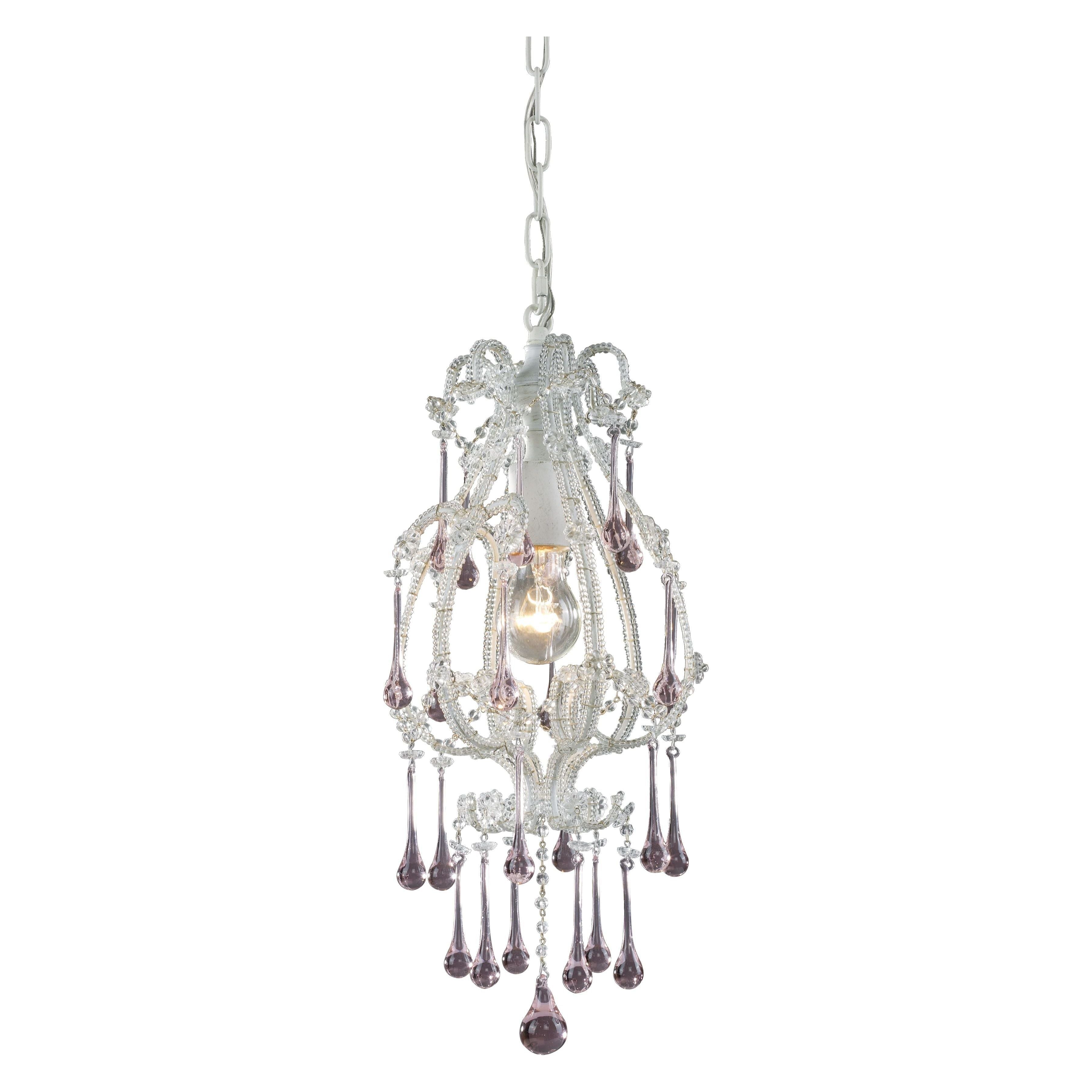 Opulence 8" Wide 1-Light Mini Pendant