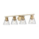 DVI - Sunnybrook 4 Light Vanity - Lights Canada