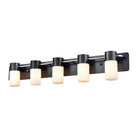DVI - Tuxedo 5 Light Vanity - Lights Canada