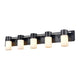 DVI - Tuxedo 5 Light Vanity - Lights Canada