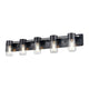 DVI - Tuxedo 5 Light Vanity - Lights Canada