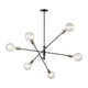 DVI - Lake Loft 6 Light Pendant - Lights Canada
