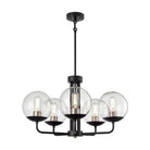DVI - Mackenzie Delta 5 Light Chandelier - Lights Canada