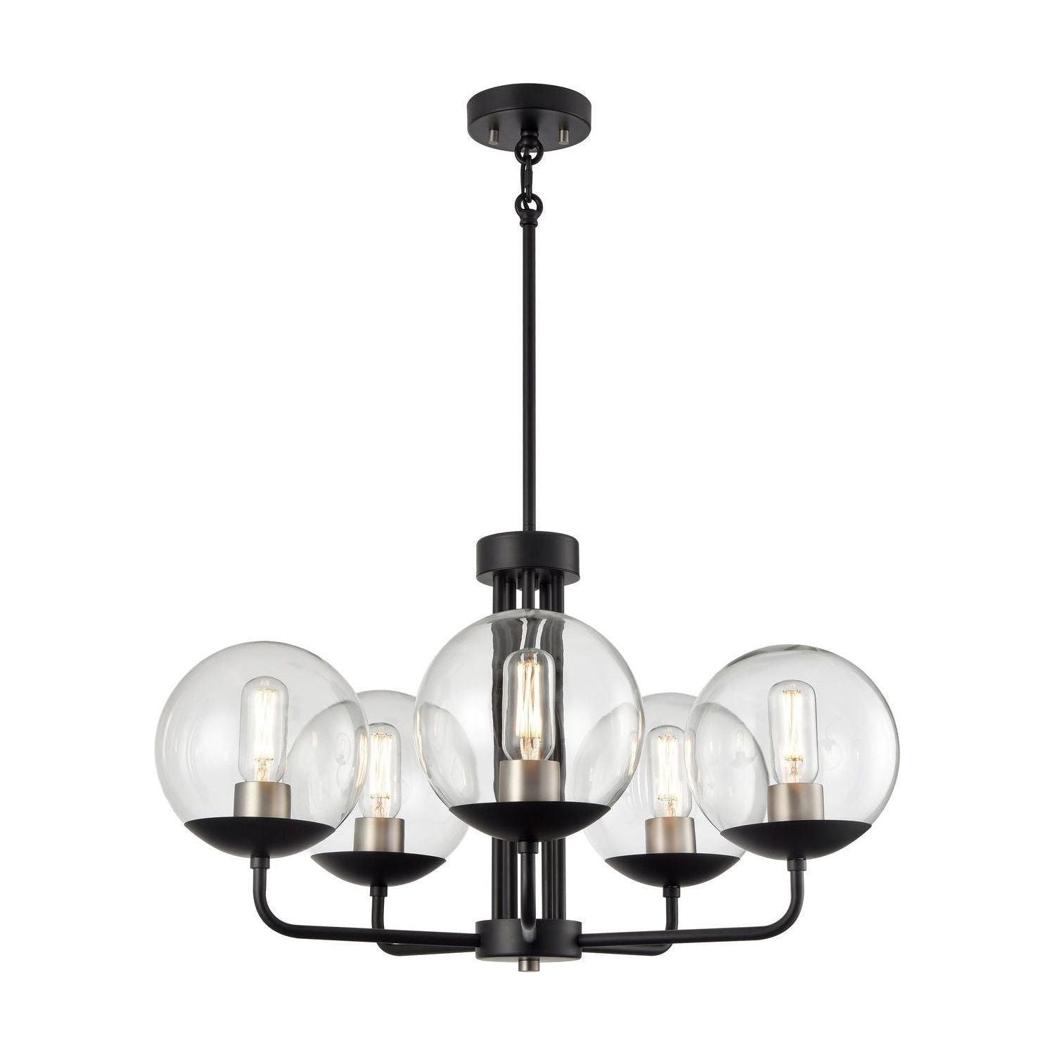 DVI - Mackenzie Delta 5 Light Chandelier - Lights Canada