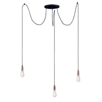 Early Electric 3-Light Pendant