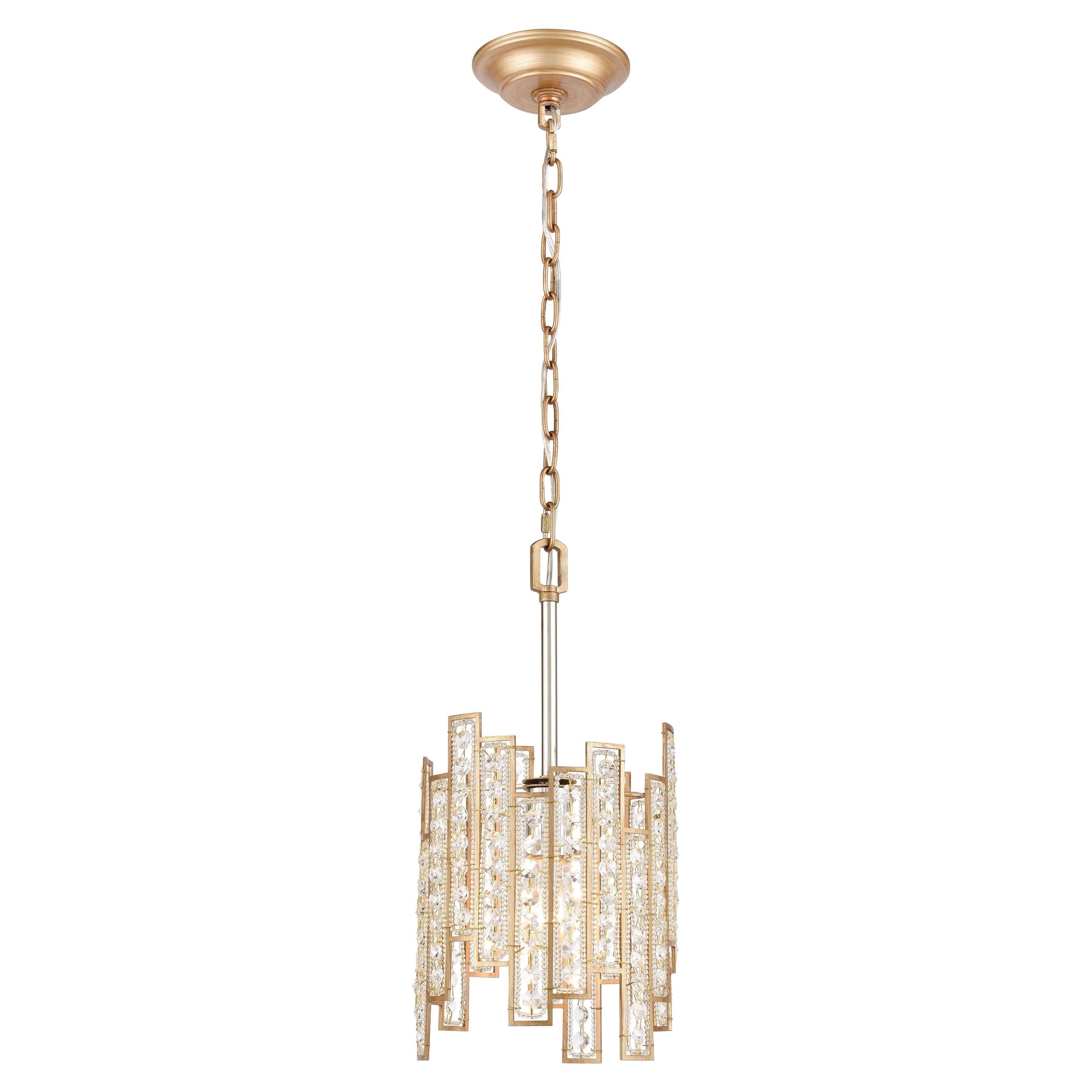 Equilibrium 8" Wide 1-Light Mini Pendant