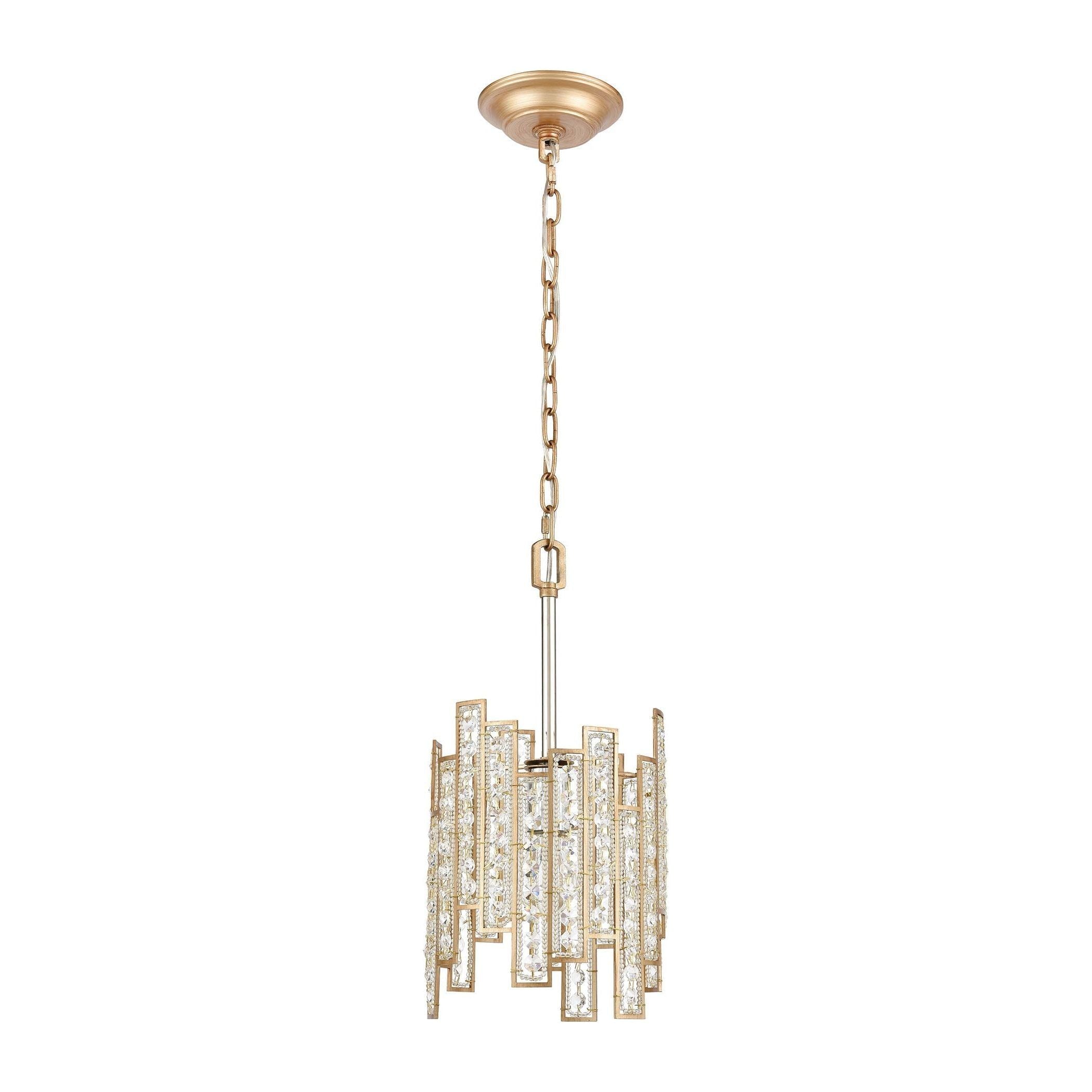 Equilibrium 8" Wide 1-Light Mini Pendant