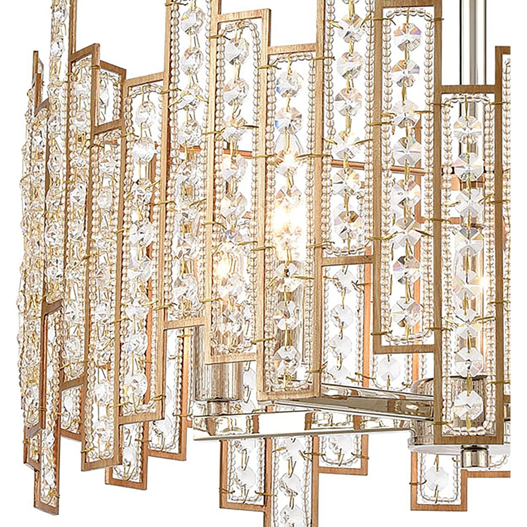 Equilibrium 19" Wide 5-Light Chandelier