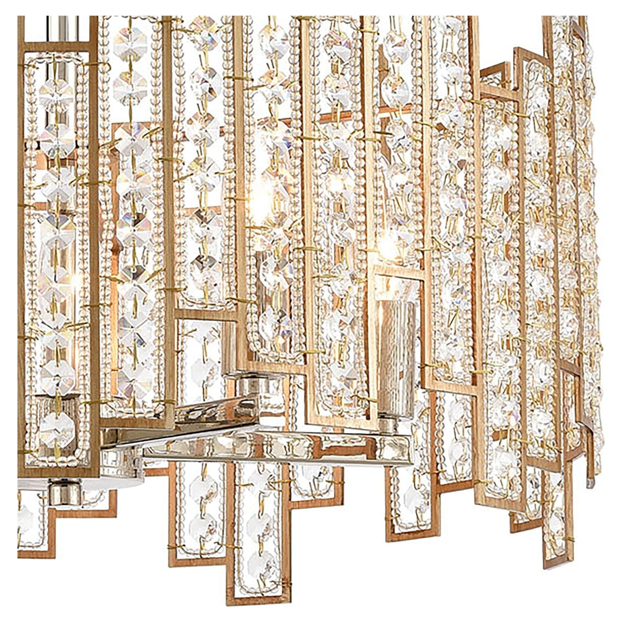 Equilibrium 19" Wide 5-Light Chandelier