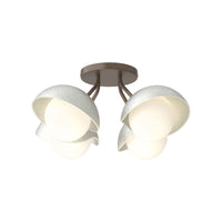Brooklyn 4-Light Single Shade Semi-Flush
