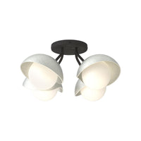 Brooklyn 4-Light Single Shade Semi-Flush