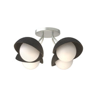 Brooklyn 4-Light Single Shade Semi-Flush