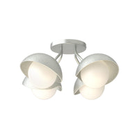 Brooklyn 4-Light Single Shade Semi-Flush