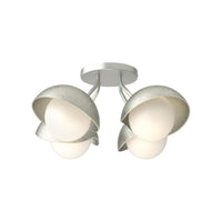 Brooklyn 4-Light Single Shade Semi-Flush