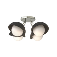 Brooklyn 4-Light Single Shade Semi-Flush