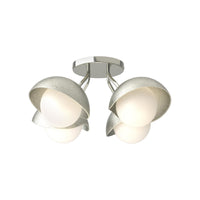 Brooklyn 4-Light Single Shade Semi-Flush