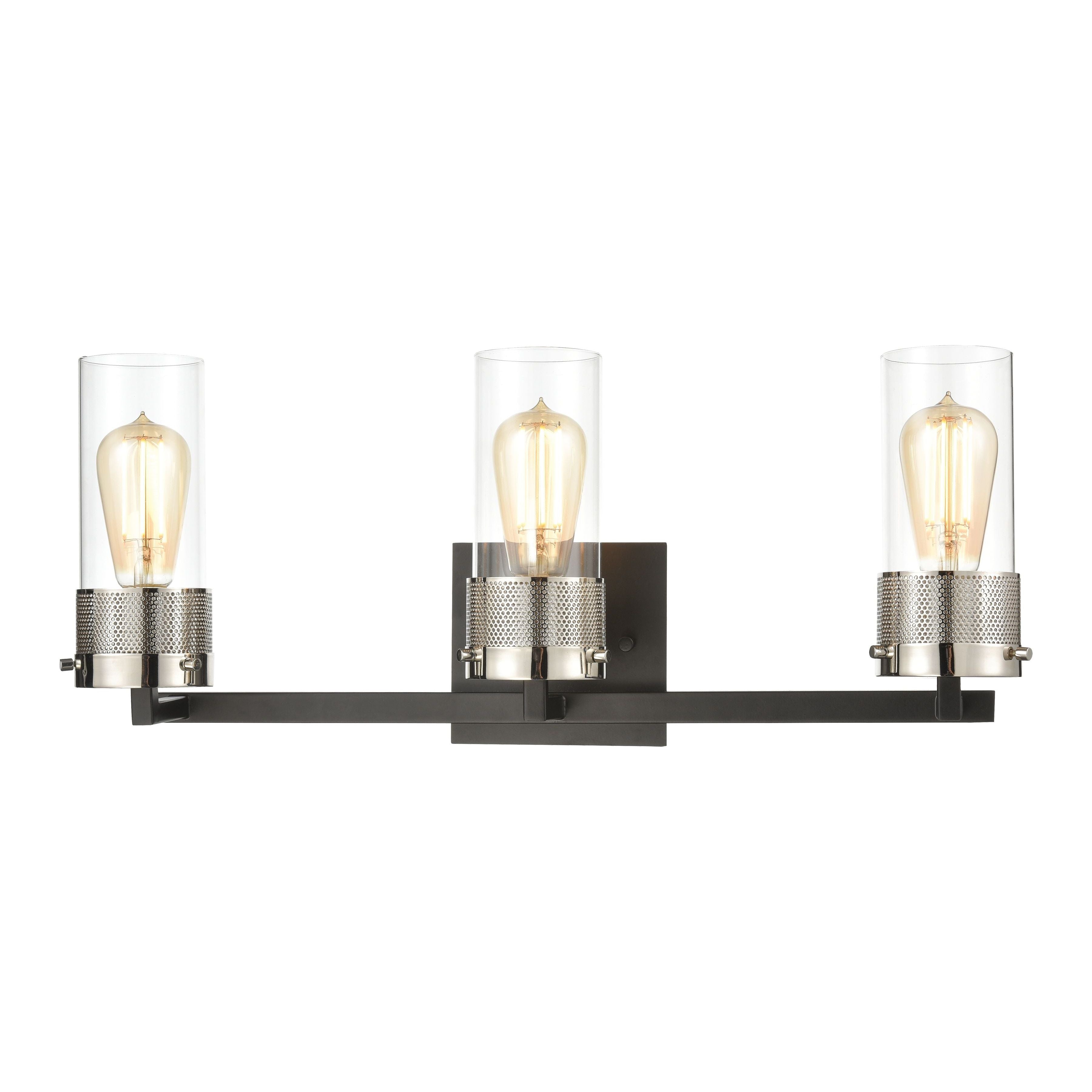 Bergenline 23" Wide 3-Light Vanity Light