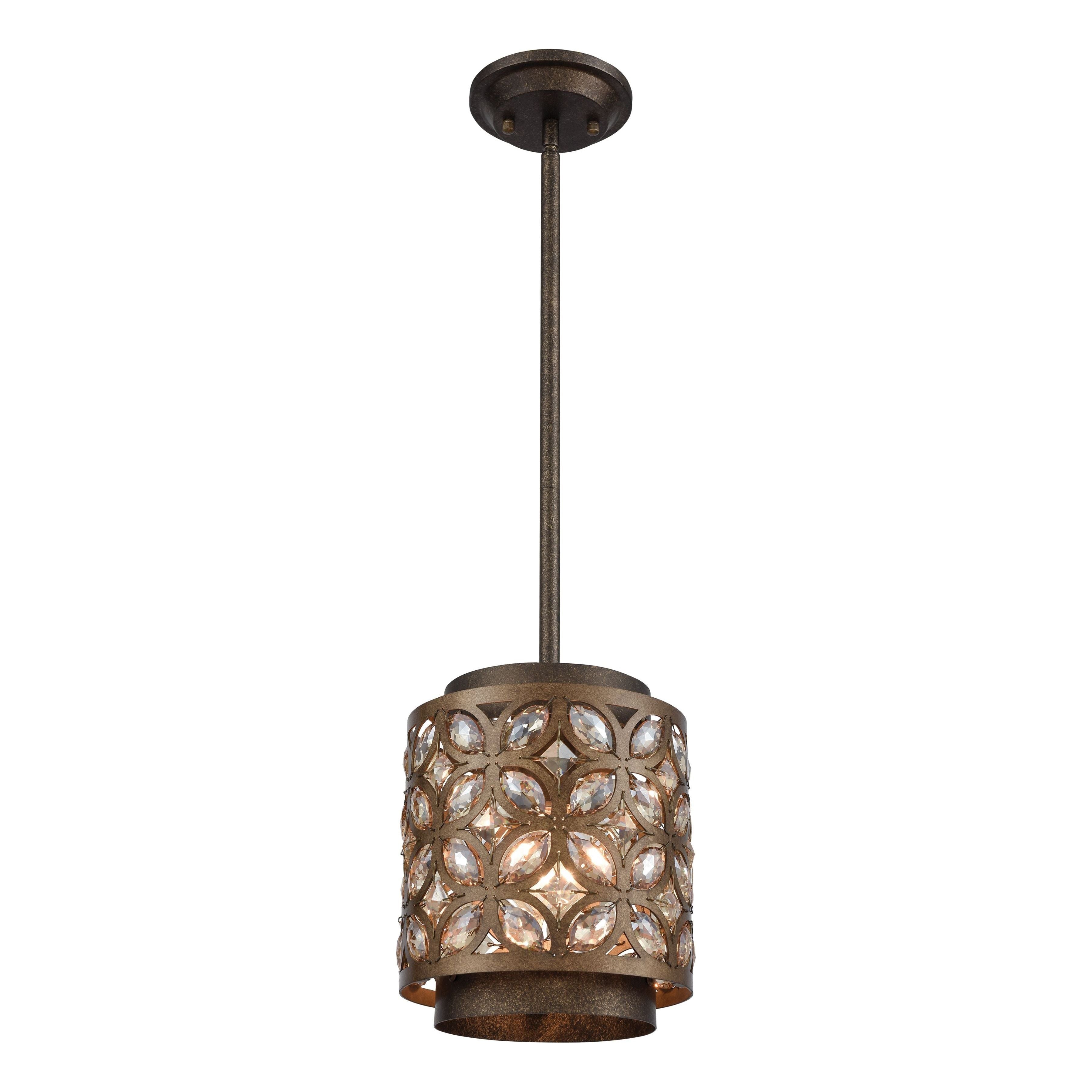 Rosslyn 8" Wide 1-Light Mini Pendant