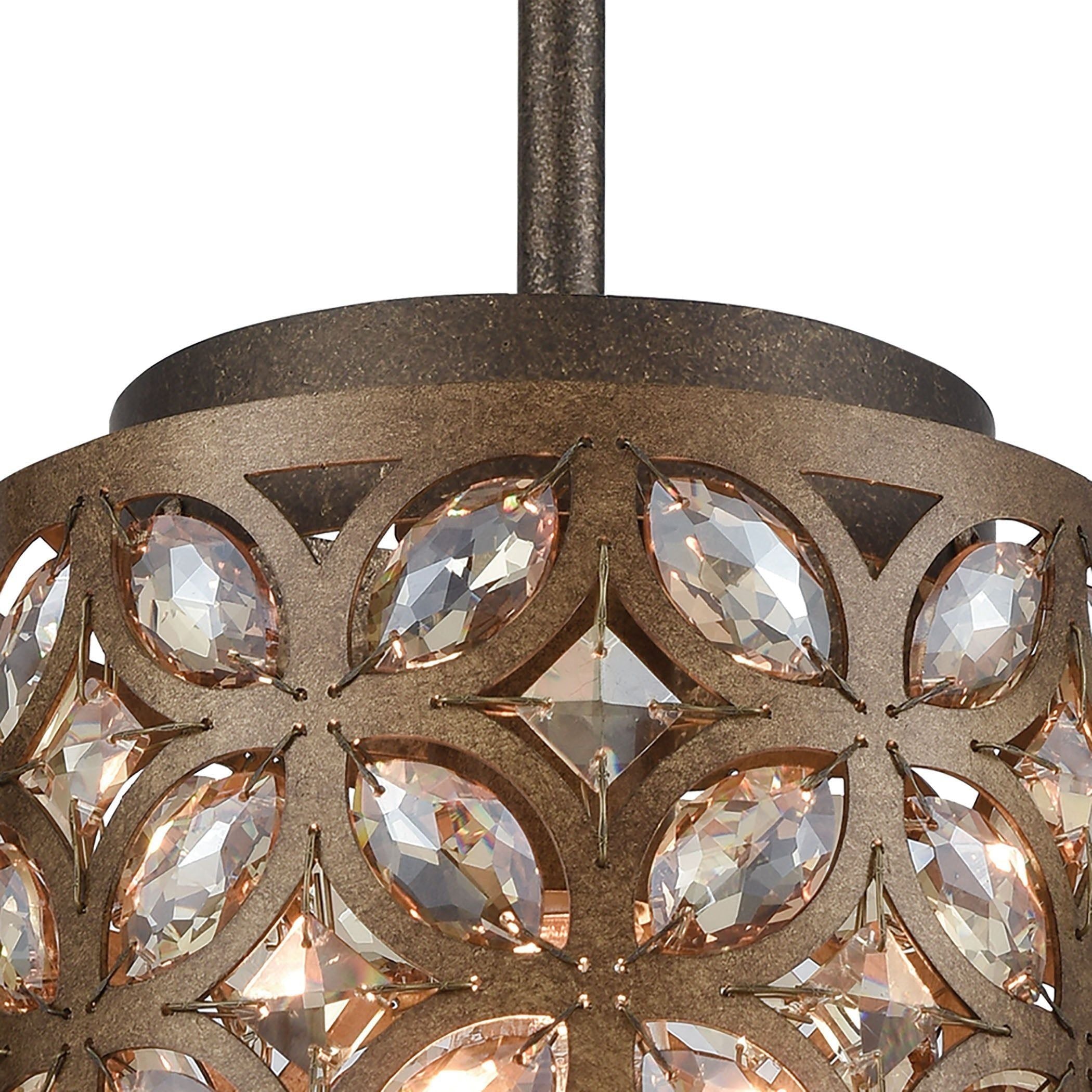 Rosslyn 8" Wide 1-Light Mini Pendant