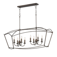 Plumette 8-Light Linear Pendant
