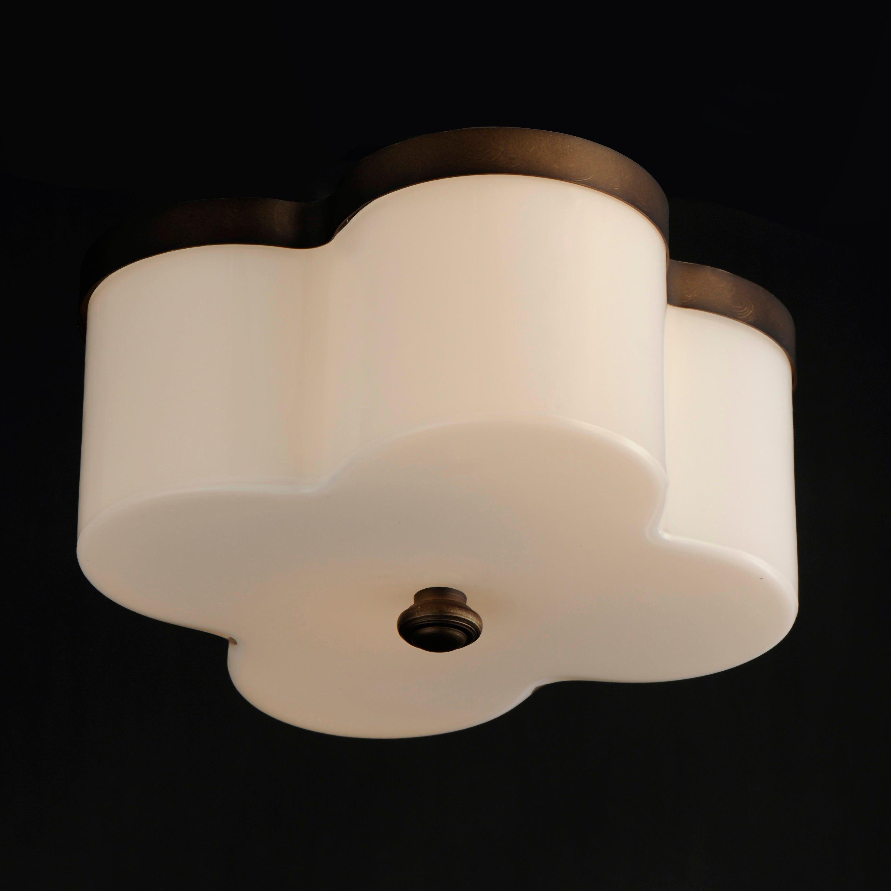 Clover 2-Light Flush Mount