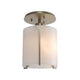 Exos Round Semi-Flush