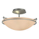 Plain Small Semi-Flush