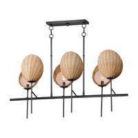 Maldives 6-Light Linear Chandelier