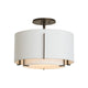 Exos Small Double Shade Semi-Flush
