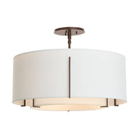 Exos Double Shade Semi-Flush