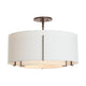 Exos Double Shade Semi-Flush
