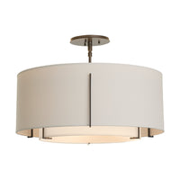Exos Double Shade Semi-Flush