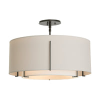 Exos Double Shade Semi-Flush