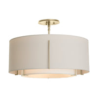 Exos Double Shade Semi-Flush