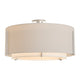 Exos Large Double Shade Semi-Flush