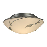 Forged Leaves Flush Mount