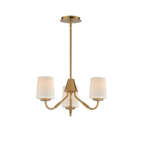 Durham 3-Light Chandelier