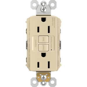 Legrand - radiant Spec-Grade 15A Tamper-Resistant Self-Test GFCI Receptacle - Lights Canada