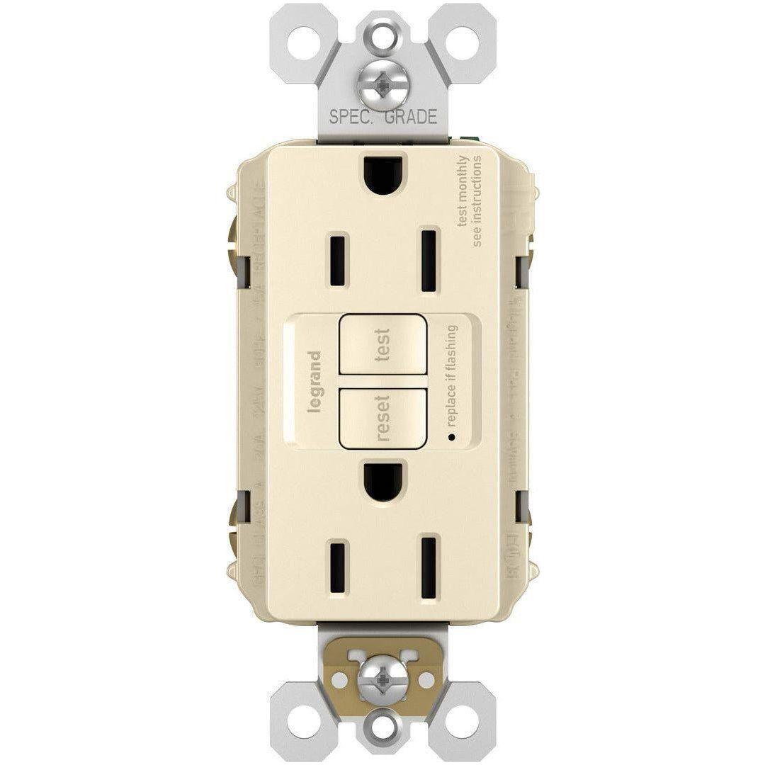 Legrand - radiant Spec-Grade 15A Tamper-Resistant Self-Test GFCI Receptacle - Lights Canada
